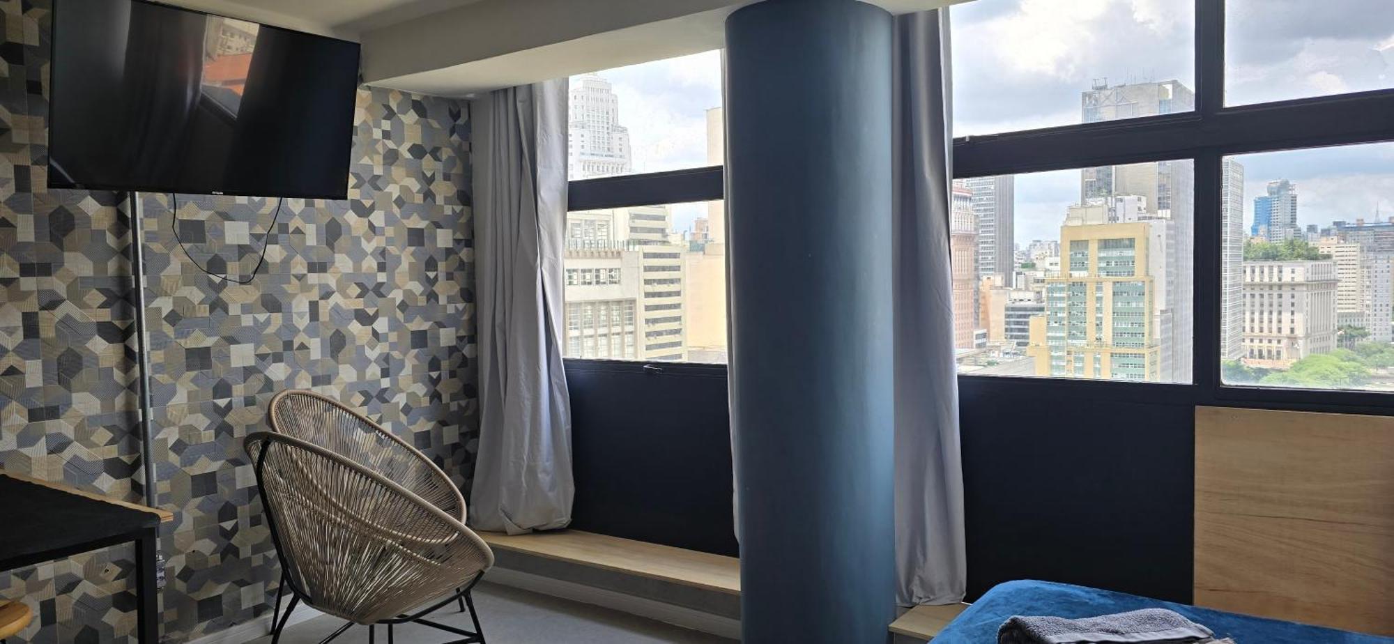 2701 - Studio Urbano Com Vista Do Vale São Paulo Kültér fotó